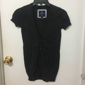Short sleeve cardigan